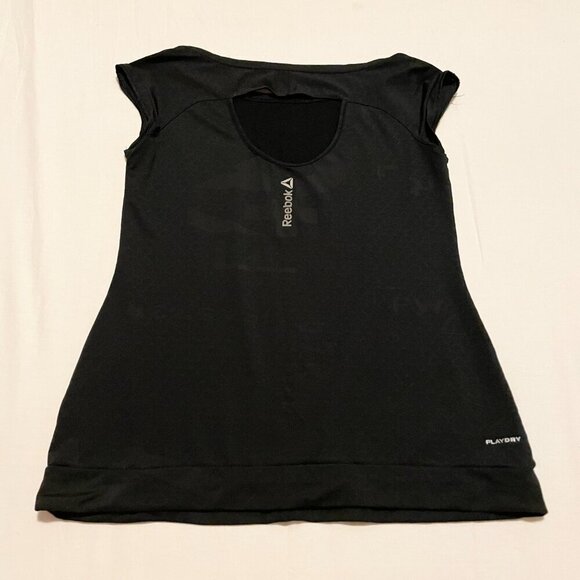 Reebok Womens Shirt Size Small Tank Top Back Cutout Activewear - Picture 9 of 16